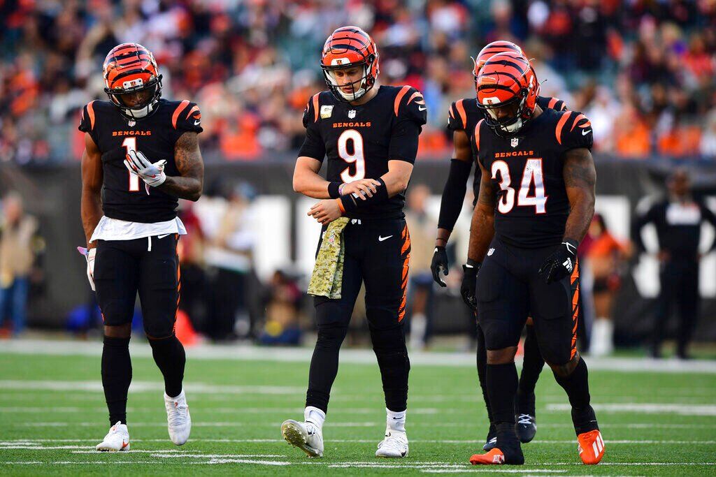 Bengals (5-4, -1) over @Raiders (5-4), 28-20